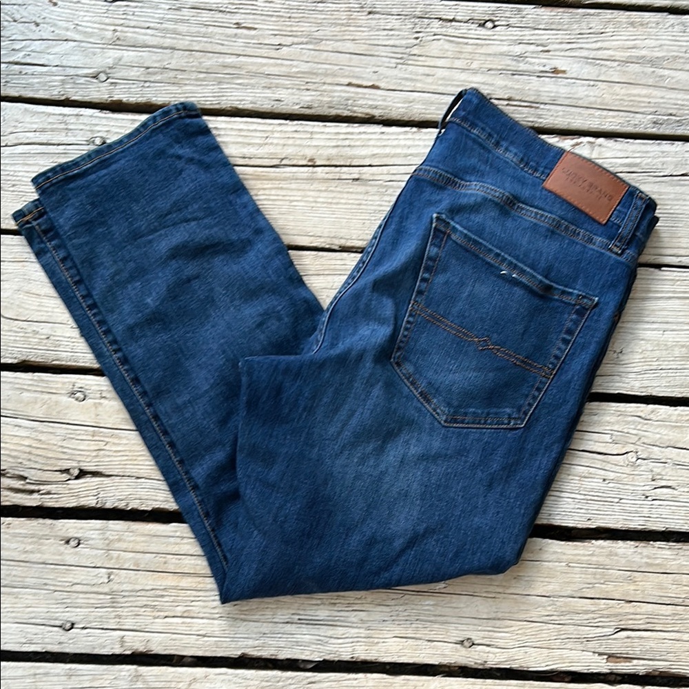Lucky Brand 410 Men's Dark Blue Straight Jeans